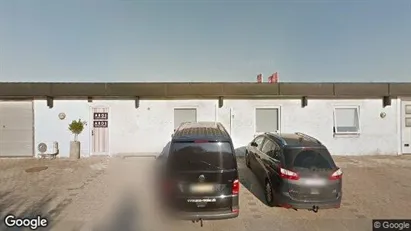 Lagerlokaler til salg i Egå - Foto fra Google Street View Lagerlokaler til salg i Egå - Foto fra Google Street View